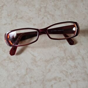 Carmen Marc Vavallo "Pomegranate" Eyeglasses with case